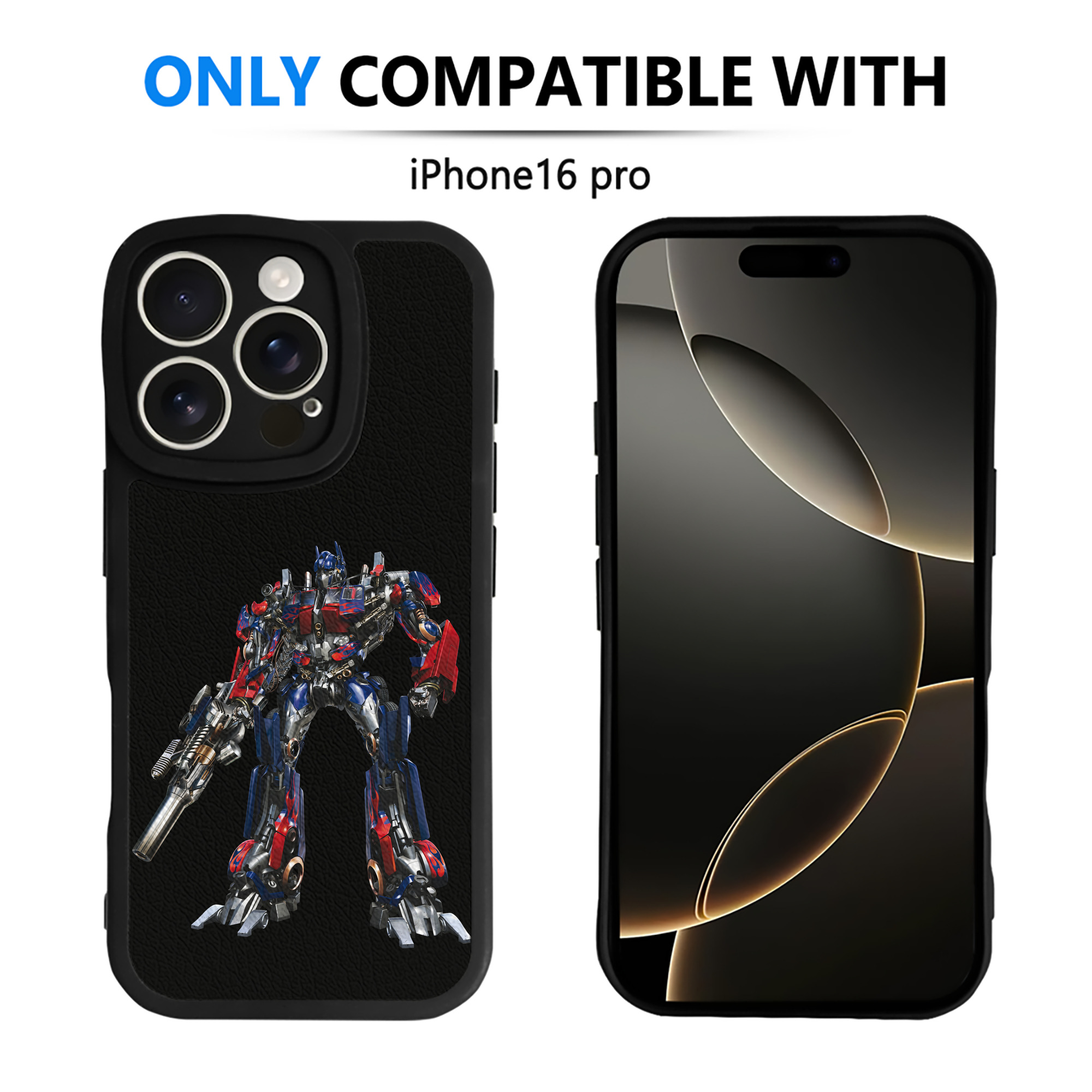 （画像用）  【iPhone 16シリーズ対応】シリコンスマホケース（レザー調） 材質：シリコン